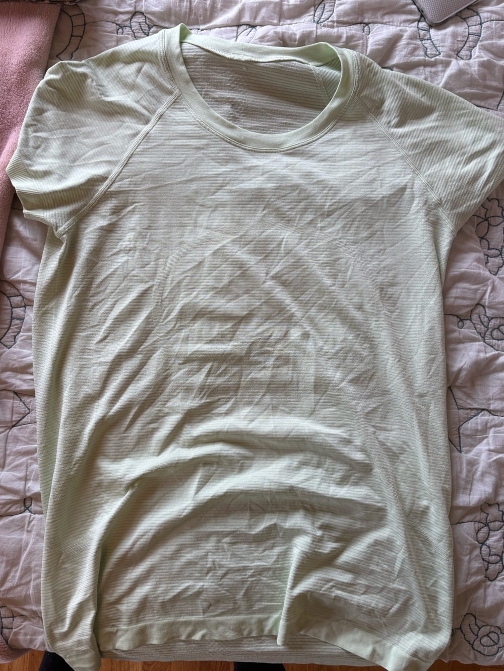 lululemon athletica Light Mint Short Sleeve Tee